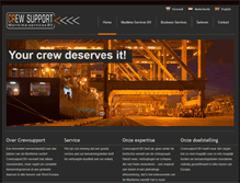 Tablet Screenshot of crewsupport.nl